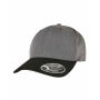 110 Melange Mix Cap dark grey/black one size