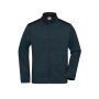 Men's Knitted Workwear Fleece Jacket - STRONG - navy/navy XS