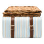 MADISON PARK - Picknickmand beige, blauw, bruin