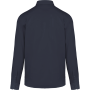Herenoverhemd met lange mouwen van katoen Nevada Navy 4XL