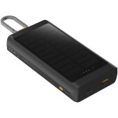 Xtorm XG2S101 Go2 10.000 mAh 15 W powerbank op zonne-energie met licht - Houtskool