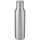 Harper 700 ml roestvrijstalen drinkfles met metalen lus - Zilver