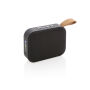 Fabric trend draadloze 3W speaker, zwart, zwart