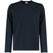 Long Sleeve Fashion Fit Superwash® 60°C T-Shirt, Navy, 3XL, Kustom Kit