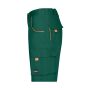 Workwear Bermudas - COLOR - dark green/orange 44