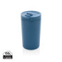 RCS gerecycled roestvrijstalen vacuüm lekvrije mok, blauw