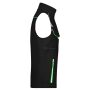 Workwear Vest - COLOR - black/lime green 6XL