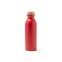 LEVU Fles van gerecycled RVS, 650 ml - rood