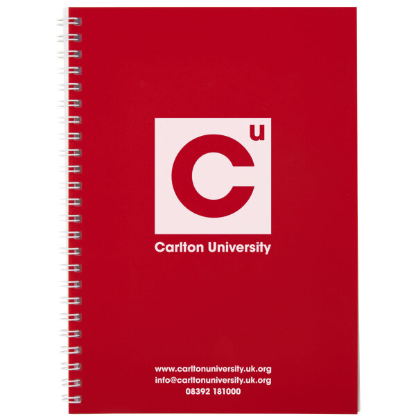 Rothko A5 notitieboek - Rood/Wit - 100 pages Rothko A5 notitieboek - Rood/Wit - 100 pages