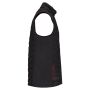 Bodywarmer DayToDay in twee stoffen black/red XS Bodywarmer DayToDay in twee stoffen black/red XS