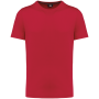 Ecologisch heren T-shirt ronde hals Red XS