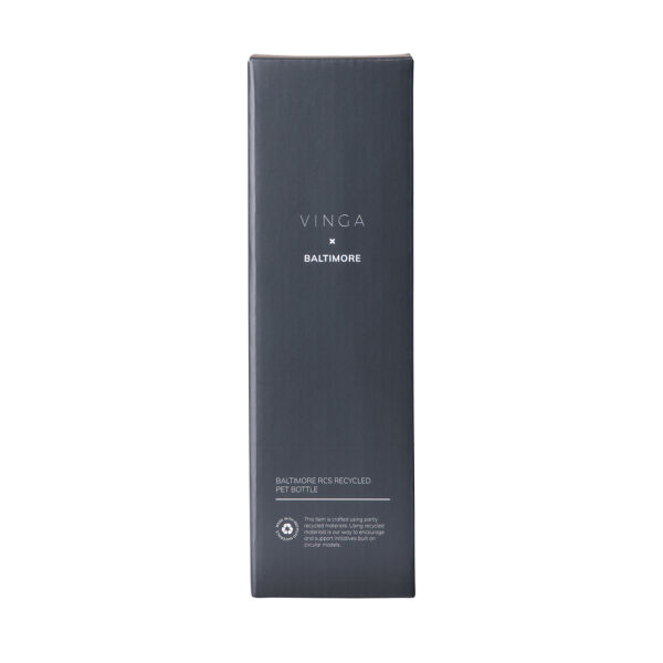 VINGA Baltimore RCS recycled SS fles 600 ML, groen VINGA Baltimore RCS recycled SS fles 600 ML, groen