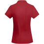 Prince biologisch katoenen damespolo met korte mouwen - Rood - 3XL