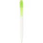 Thalaasa ocean-bound plastic ballpoint pen - Transparent green/White