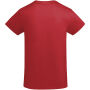 Breda biologisch katoenen kindershirt met korte mouwen - Rood - 11/12