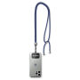 Crossbody, trendy duotone lanyard telefoonhouder van polyester Crossbody, trendy duotone lanyard telefoonhouder van polyester
