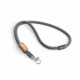 Polyester koord-keycord met bamboe plaatje
