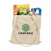 ShoppyBag 100 g/m² oeko-tex katoen lange hengsels winkeltas 38 x 42 cm