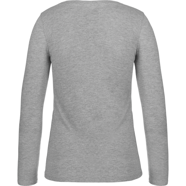 #E150 Ladies' T-shirt long sleeves Sport Grey 3XL #E150 Ladies' T-shirt long sleeves Sport Grey 3XL