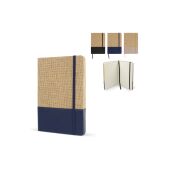 Notitieboek jute R-PET - Zwart
