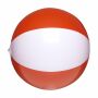 BeachBall Ø 27 cm strandbal - wit/rood