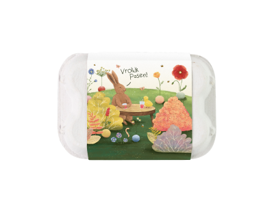Eggbox 6 stuks Thema