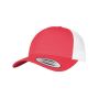 5-Panel Retro Trucker 2-Tone Cap red/white one size