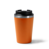 HORAN Dubbelwandige beker 350 ml - oranje HORAN Dubbelwandige beker 350 ml - oranje