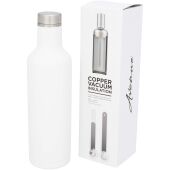 Pinto 750 ml koper vacuüm geïsoleerde drinkfles - Wit