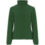Artic fleece damesjack met volledige rits - Fles groen - 2XL