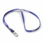 Polyester tubulaire keycord met metalen klem