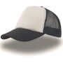 RAPPER CAP, NAVY/WHITE, One size, ATLANTIS HEADWEAR