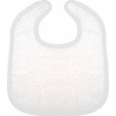 Slabbetje White / Sky Blue One Size