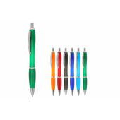 Balpen Hawaii transparant Ocean Bound Plastic - Transparant / Zwart