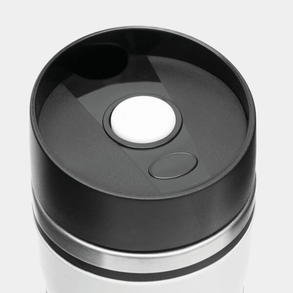 ARABICA - Dubbelwandige isoleerbeker wit, zwart ARABICA - Dubbelwandige isoleerbeker wit, zwart