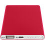 Pep aluminium powerbank 4000 mAh - Rood