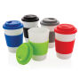 Herbruikbare koffiebeker 270ml, zwart