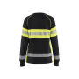 Dames T-shirt lange mouwen High Vis
