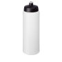 Baseline® Plus 750 ml drinkfles met sportdeksel - Transparant/Zwart