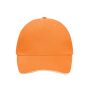 5 Panel Sandwich Cap orange/white one size