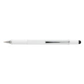 5-in-1 aluminium toolpen, wit