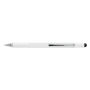 5-in-1 aluminium toolpen, wit