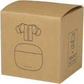 Alterf gerecycleerde plastic True Wireless Bluetooth®-oordopjes met siliconen oordopjes - Wit