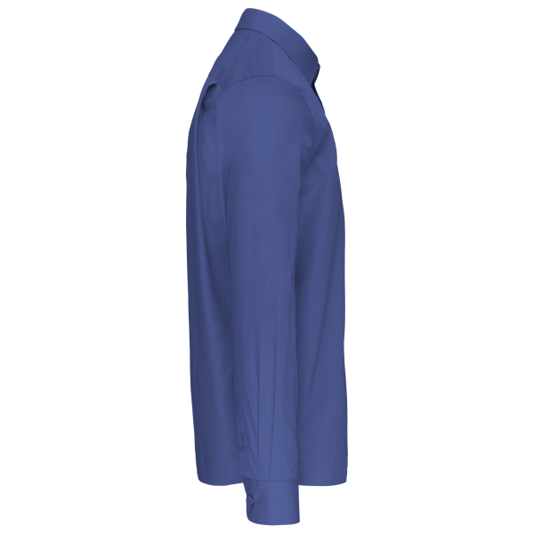 Chemise popeline manches longues Cobalt Blue 3XL Chemise popeline manches longues Cobalt Blue 3XL