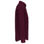 Heren stretch overhemd lange mouwen Wine S