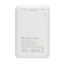 Urban Vitamin Alameda 10.000 mAh 18W PD powerbank, wit
