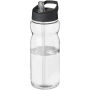 H2O Active® Base Tritan™  650 mlsportfles met tuitdeksel - Transparant/Zwart