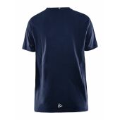 COMMUNITY MIX SS TEE JR NAVY 122