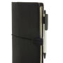 Daily Notes Binder 3-in-1 hervulbaar PU notitieboek, zwart