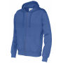Cottover Gots Full Zip Hood Man royal 4XL